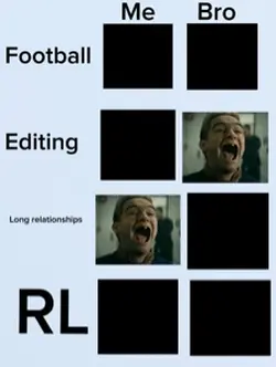 Me vs bro