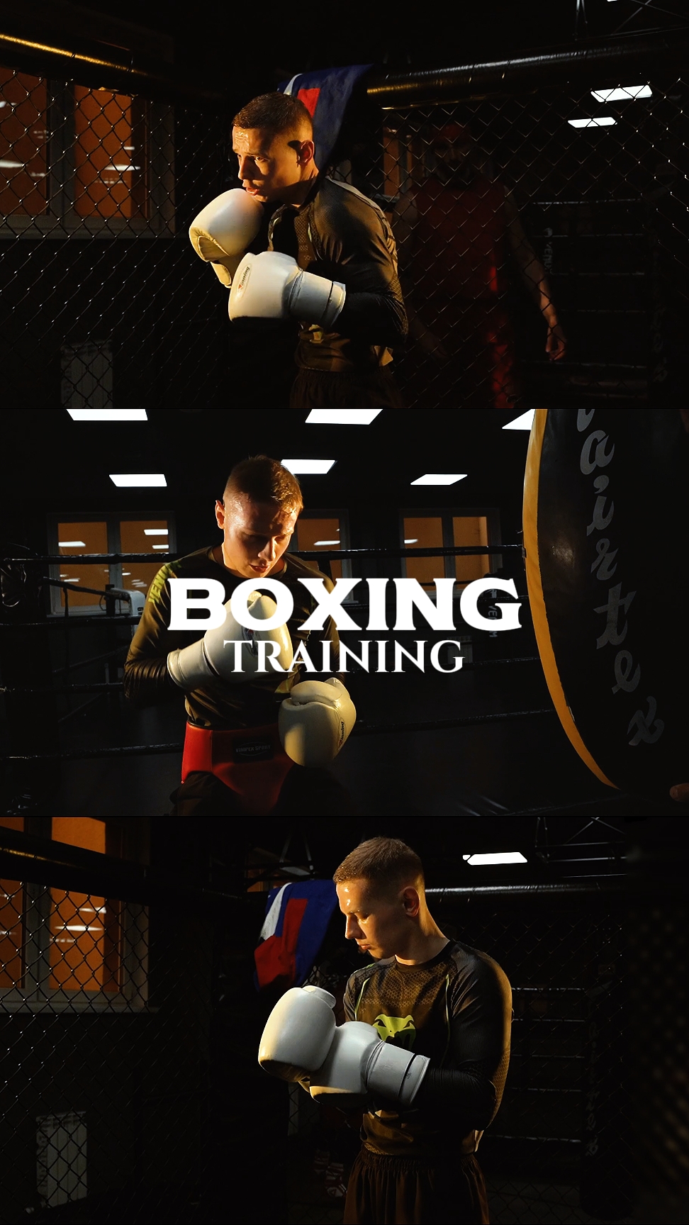 Treinamento de boxe