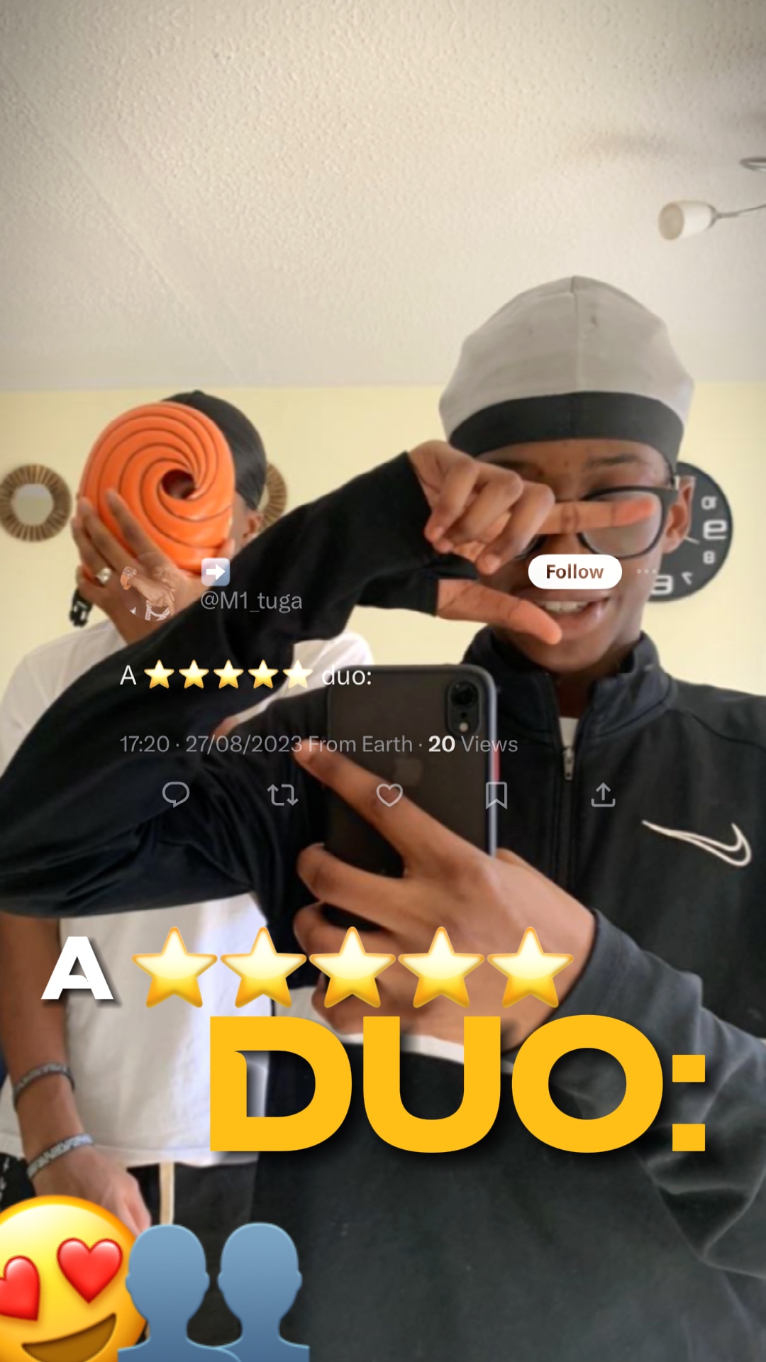 UN ⭐⭐⭐⭐⭐ DÚO: