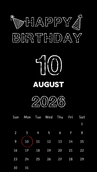 My Son's Birthday