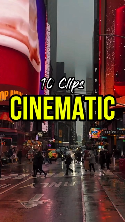 10 Clips Cinematic 