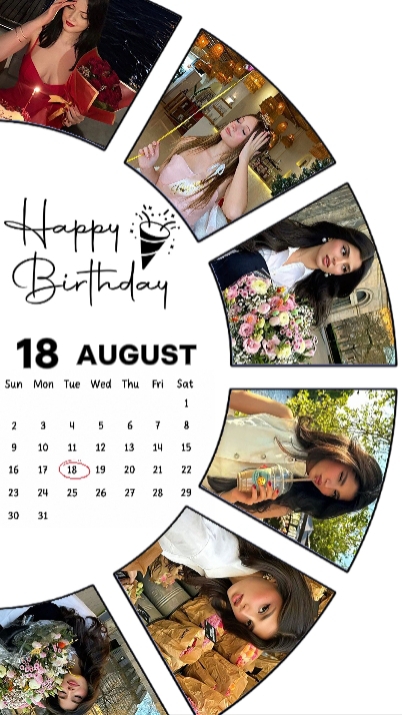 BIRTHDAY 18 AUGUST