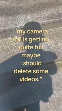 My camera roll full