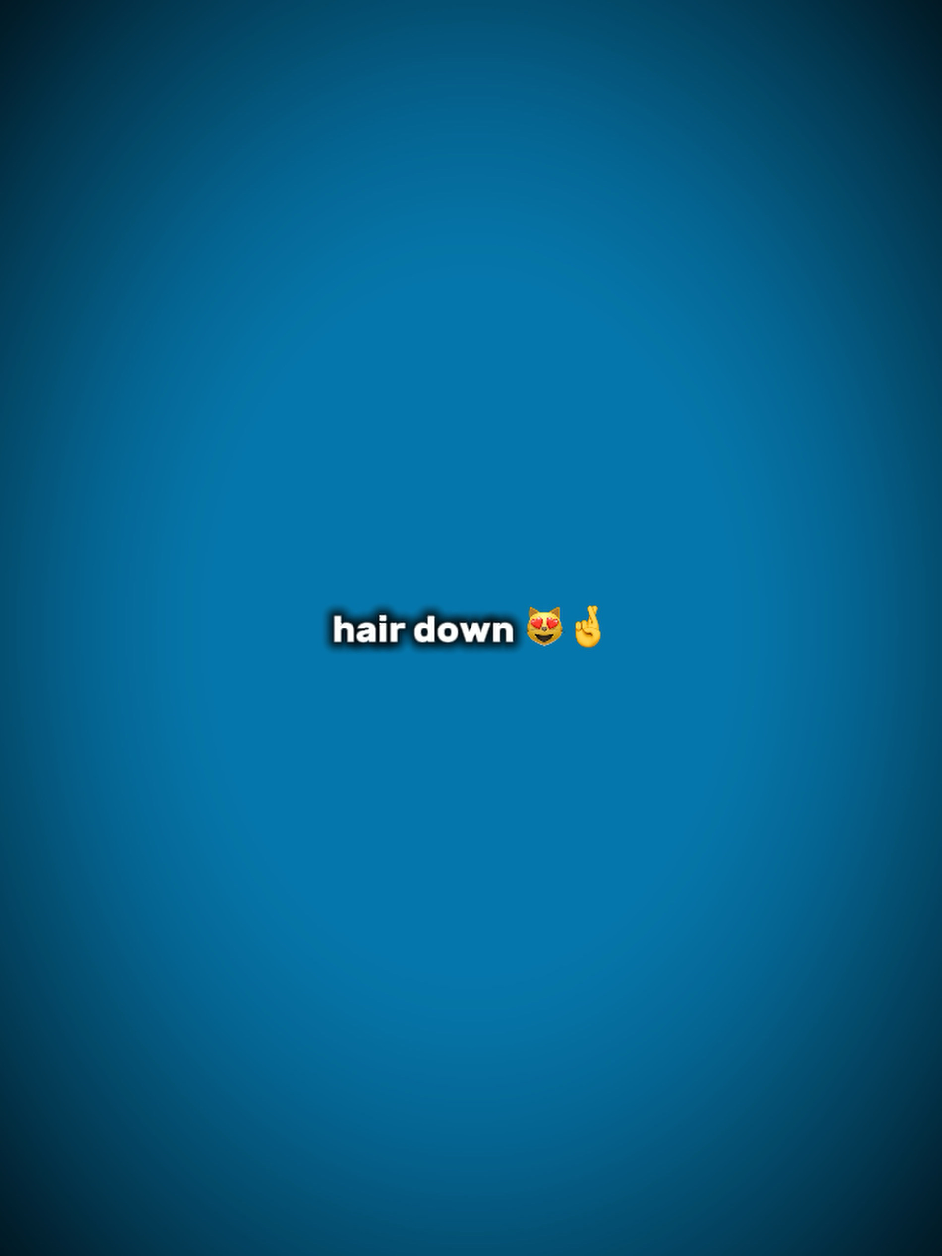nakababa ang buhok
