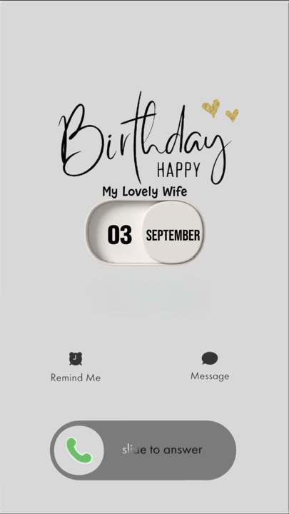 BIRTHDAY WIFE