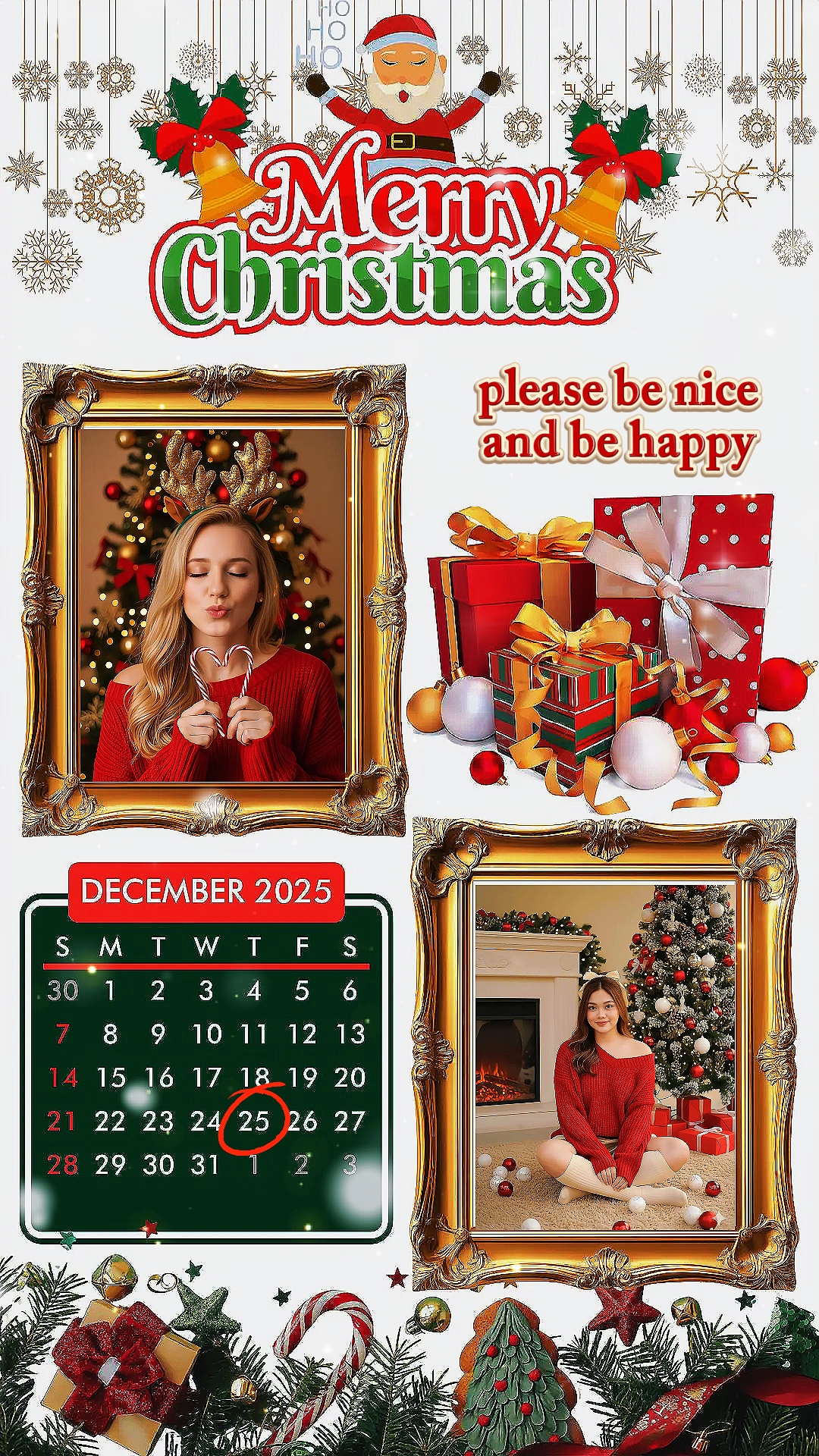 Frohe Weihnachten 2025