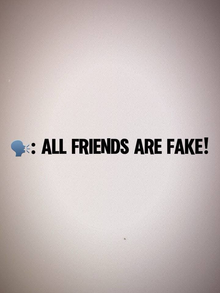 No todos los amigos