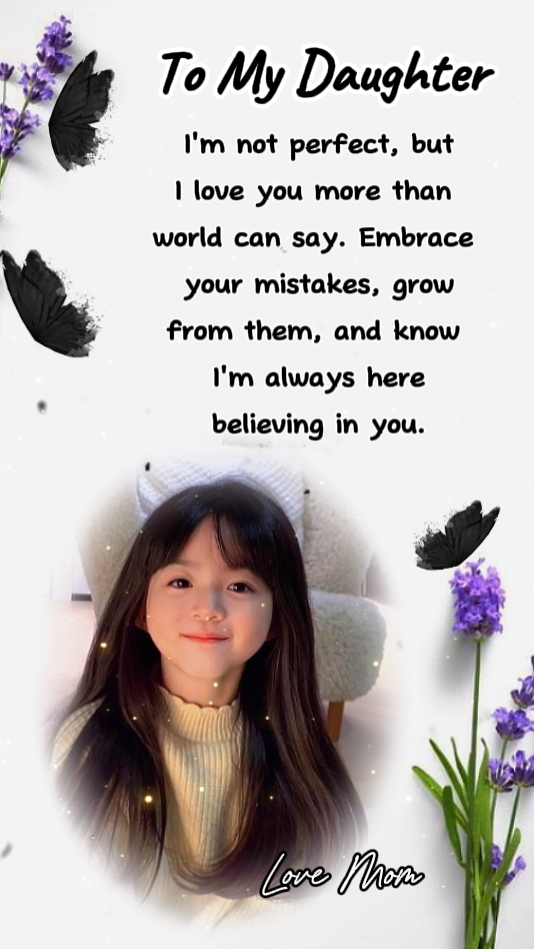 To My Daughter 