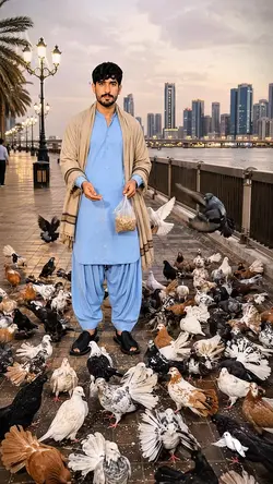 Sharjah Corniche 🕊️✨