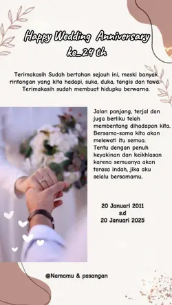 Happy Anniversary