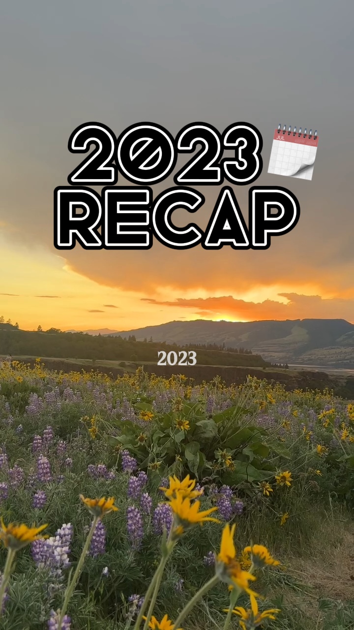 RÉCAPITULATIF DE L'ANNÉE 2023📸🗓️