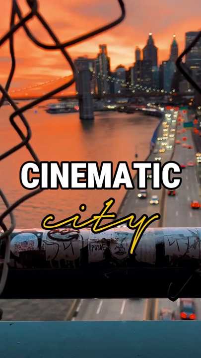 City vlog trend 
