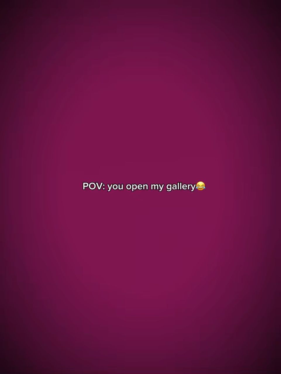 Vc abre minha galeria 