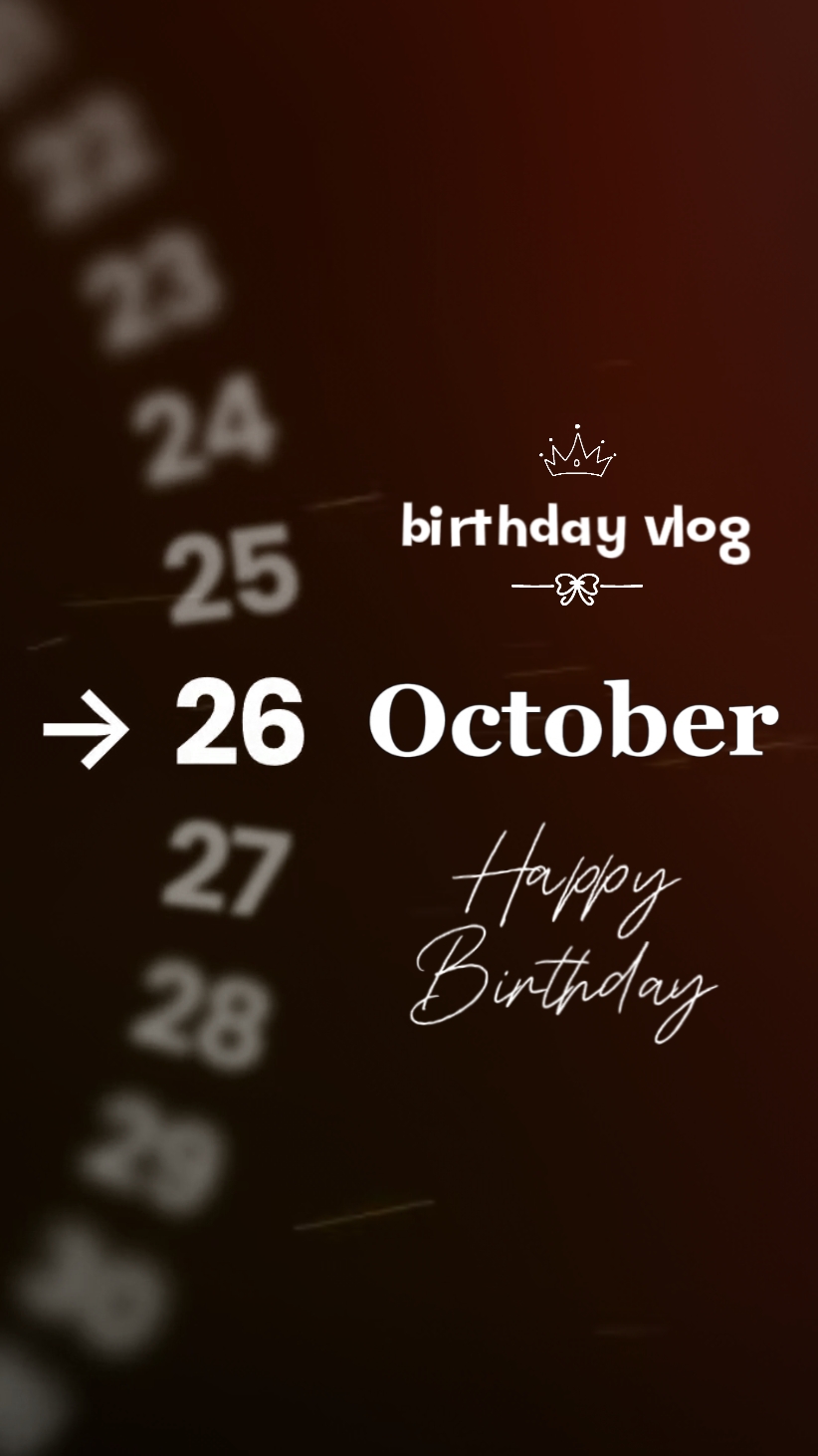 HBD 26 October