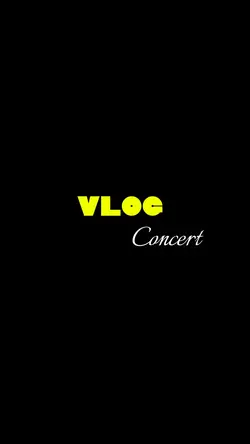 Vlog concert
