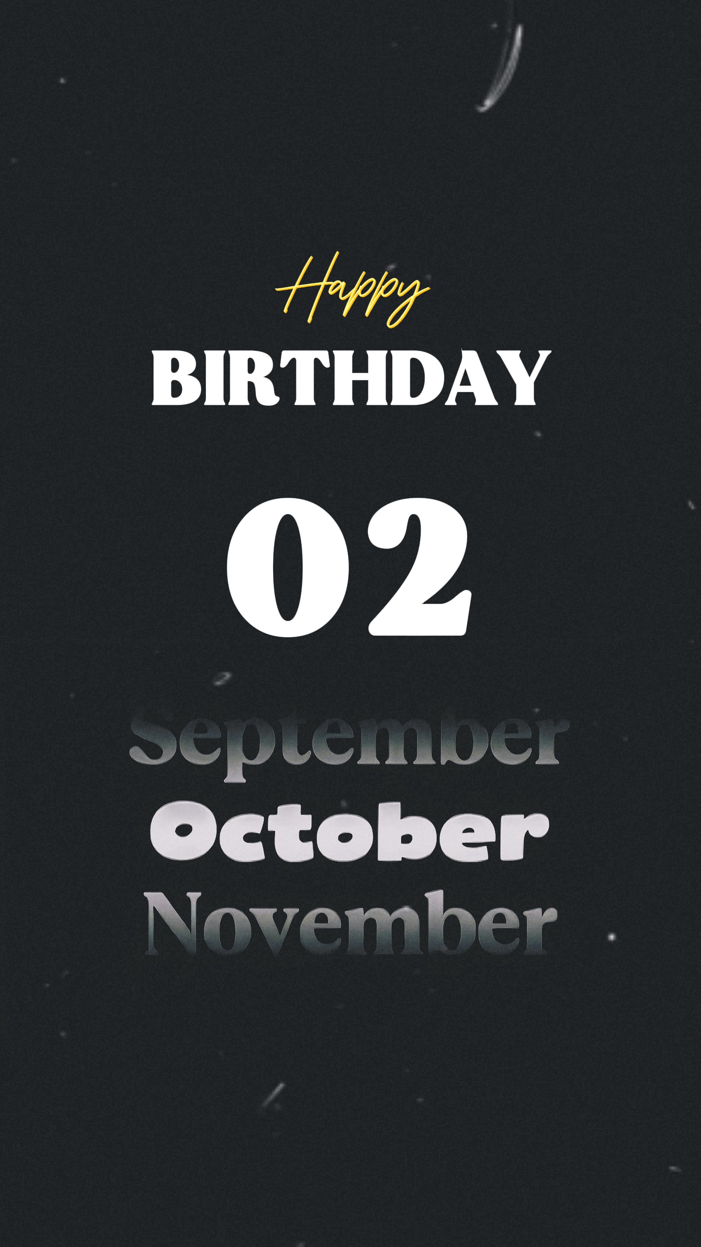 Anniversaire 02 octobre 