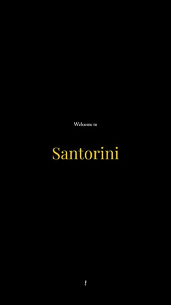 Welcome to Santorini