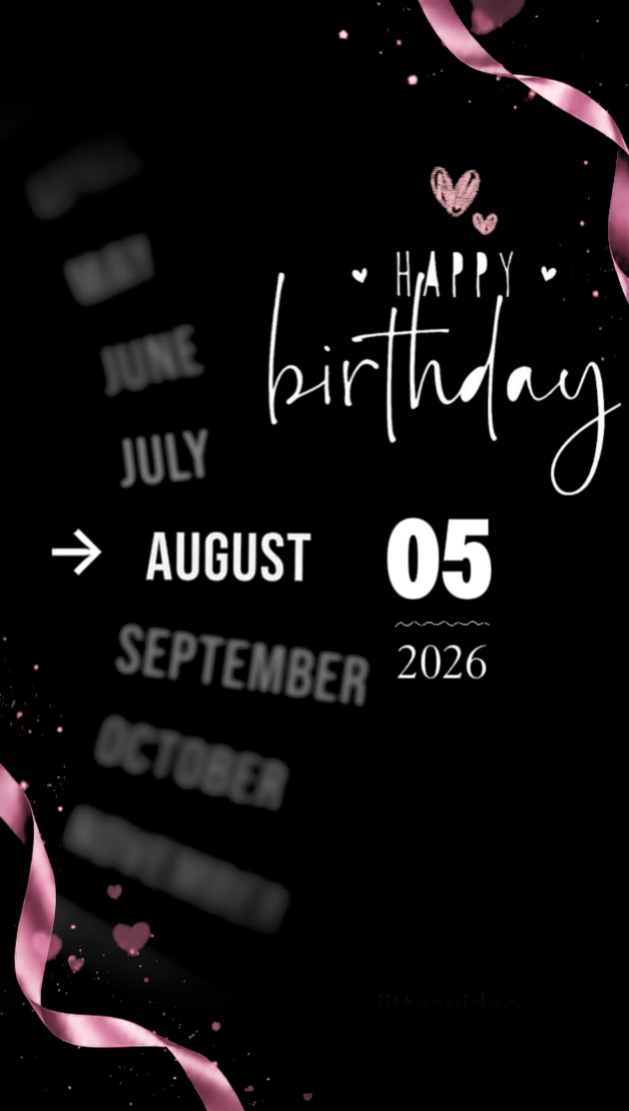 HBD 05 AGUSTUS 2026
