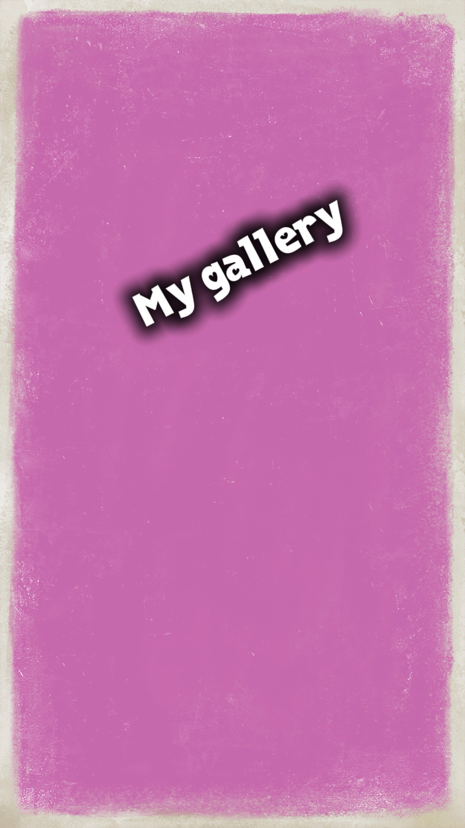 Ma galerie