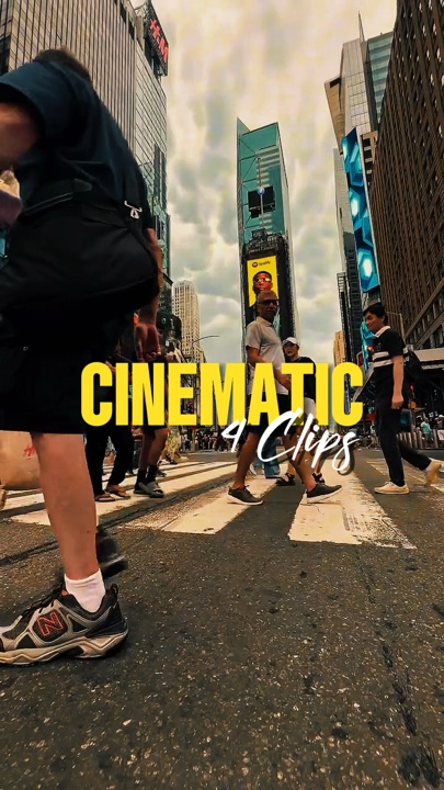 4 clips cinematográficos 