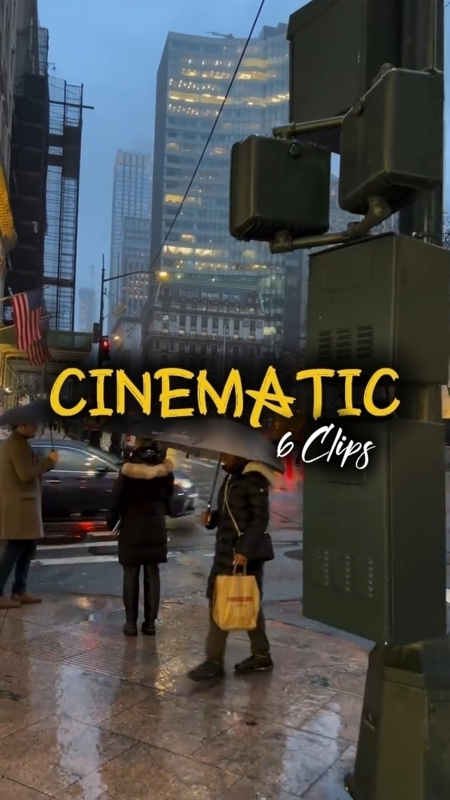 6 Clips Cinematic 