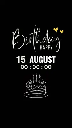 HBD 15 AUGUST 2026