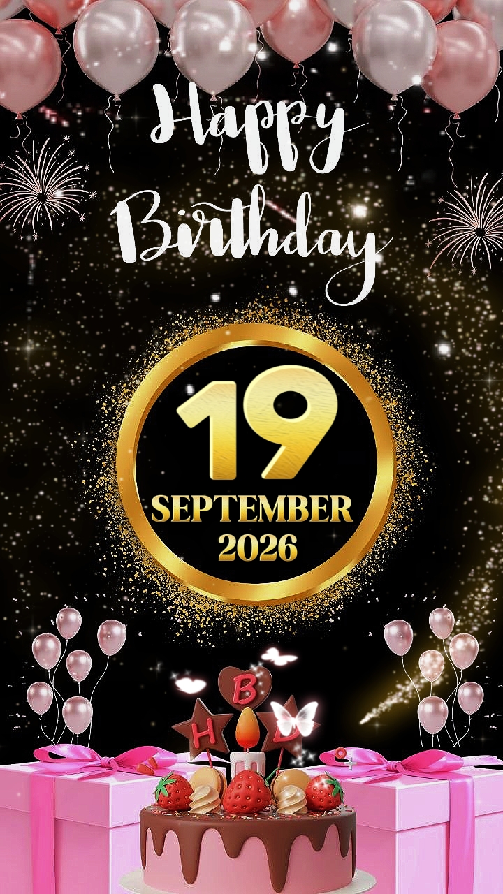 HBD 19 September2026