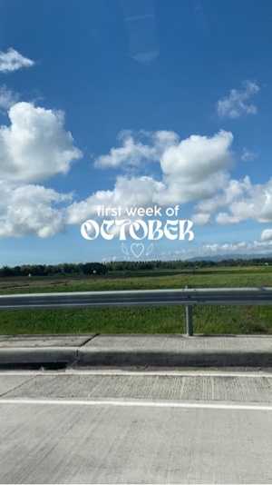 1ère semaine d'octobre