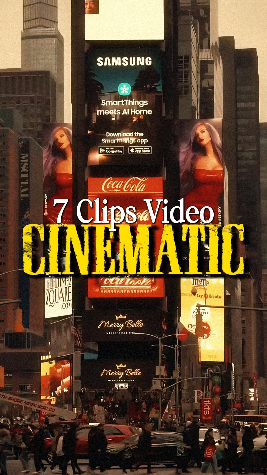 7 CLIPES CINEMÁTICOS