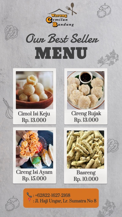 4 Menu Jualan