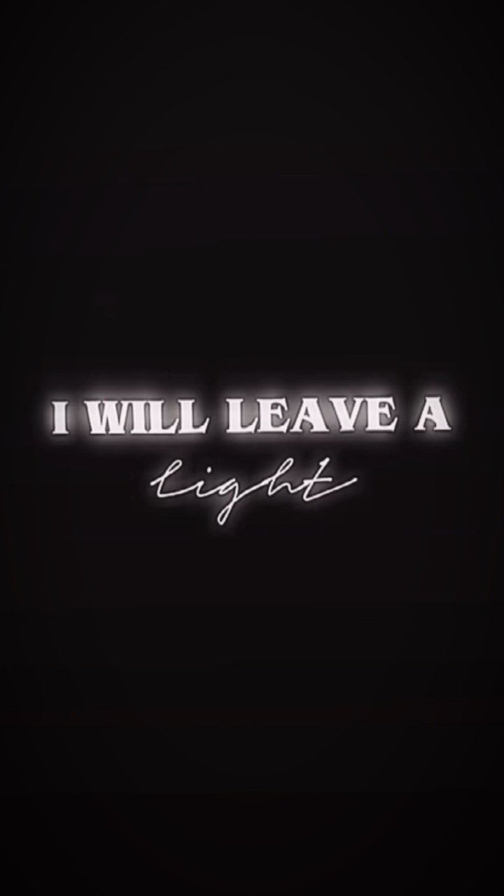 Leave a light on 