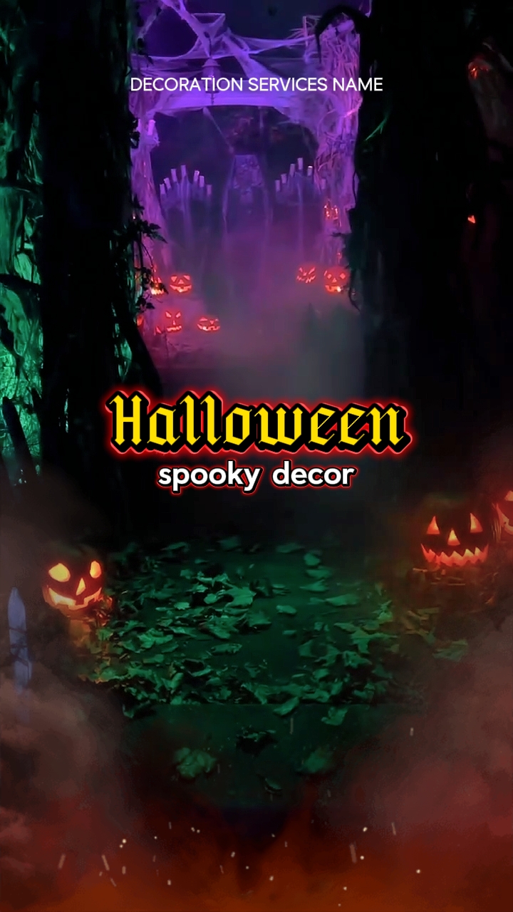 Halloween decor