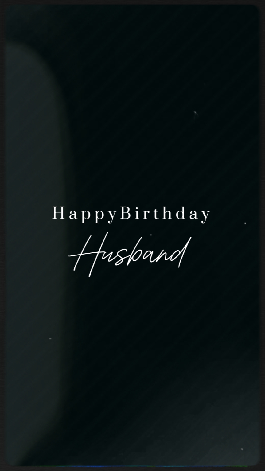 Aniversário Do Marido 