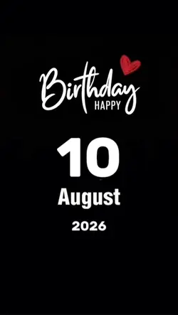 Hbd 10 August 2026 