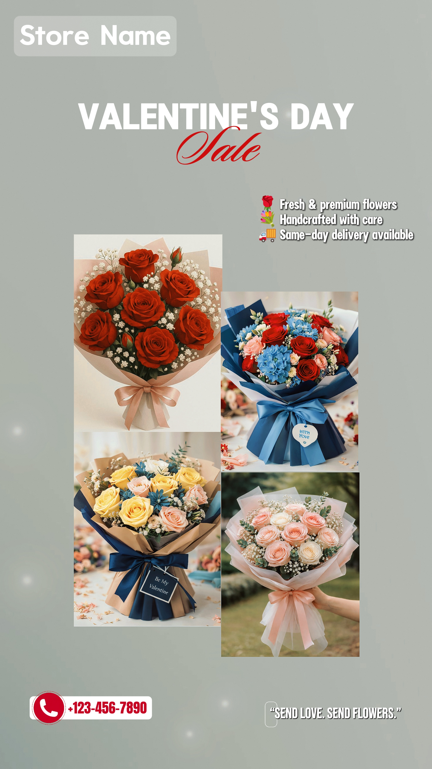 Anuncios de flores