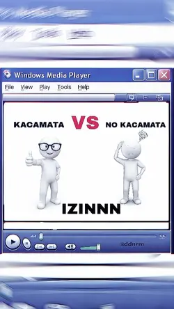 kacamata vs nokacama