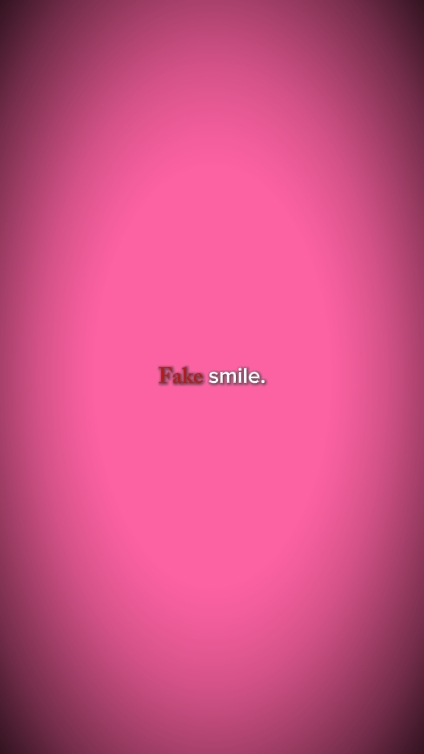 SONRISA FALSA...
