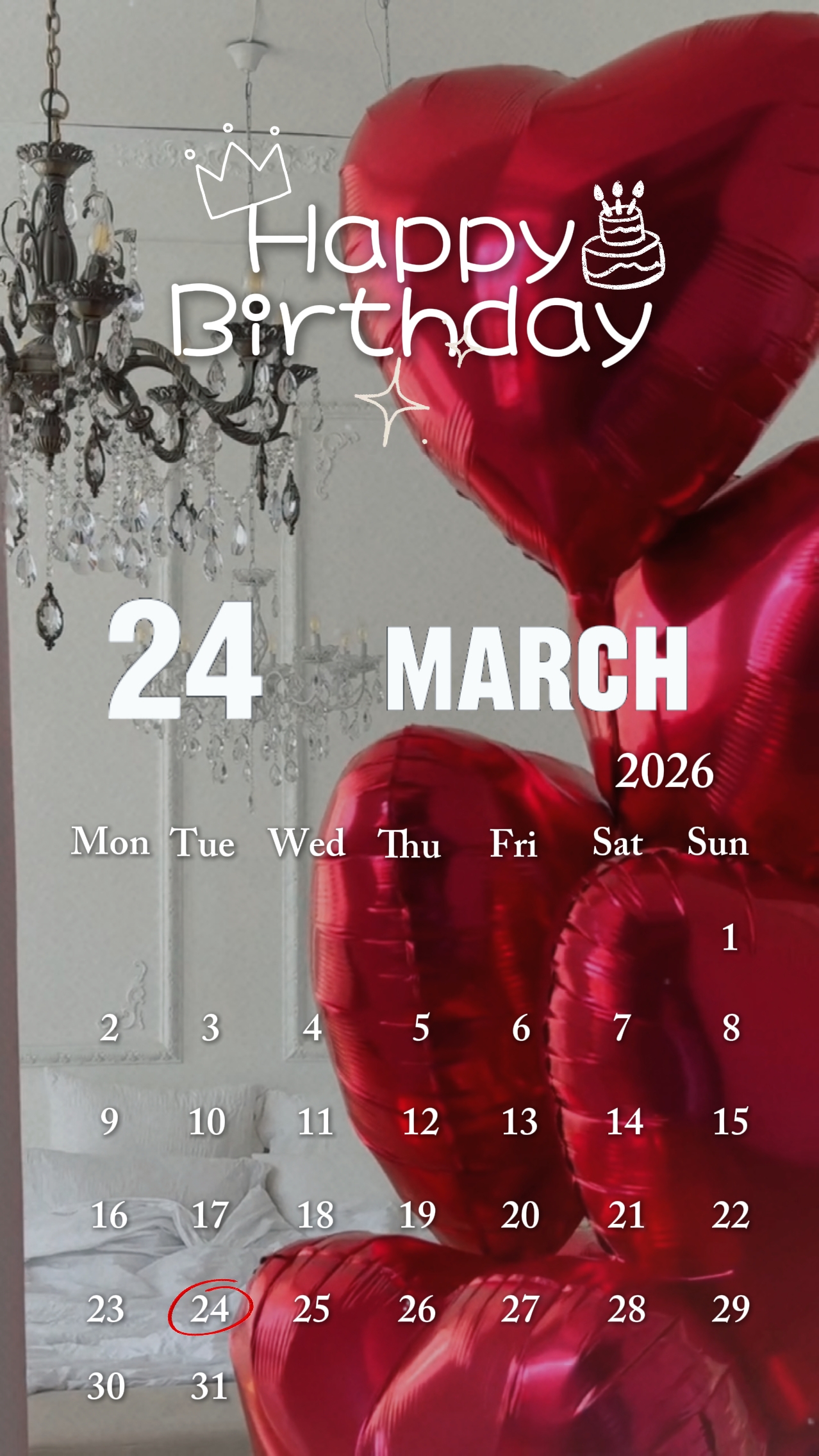 HBD 24 DE MARZO