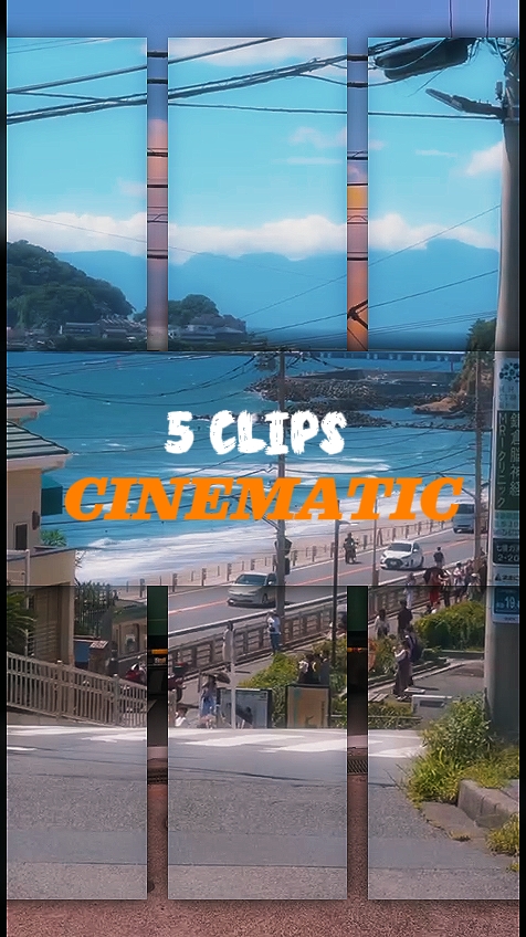 5 CLIPS CINÉMATIQUES
