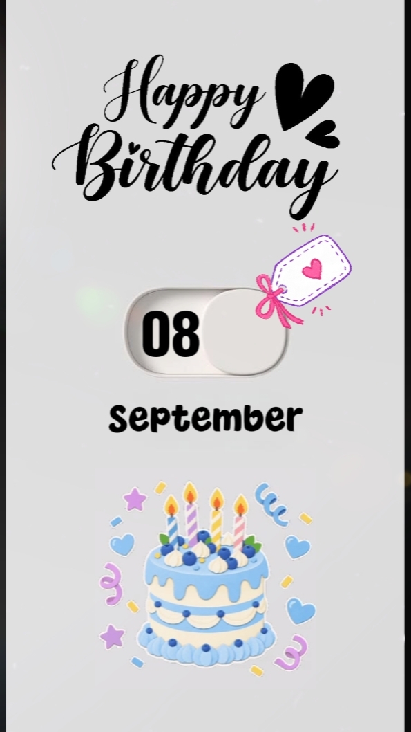 B 'day Girl 8 de setembro