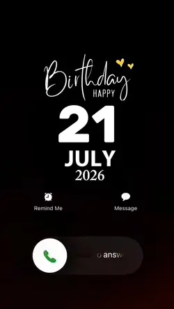 Hbd 21 July 2026 