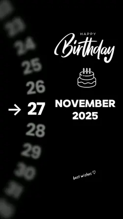 hbd 27 november 2025