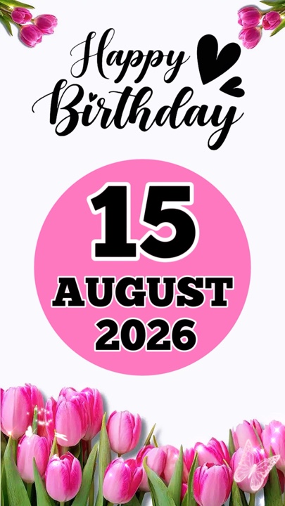 15 August birthday 
