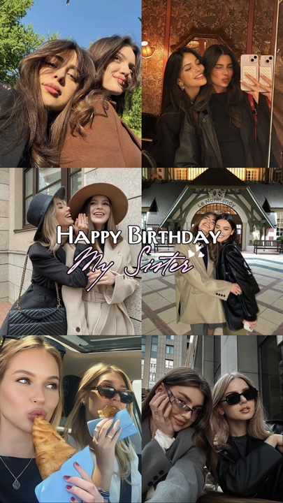 Birthday my sister 