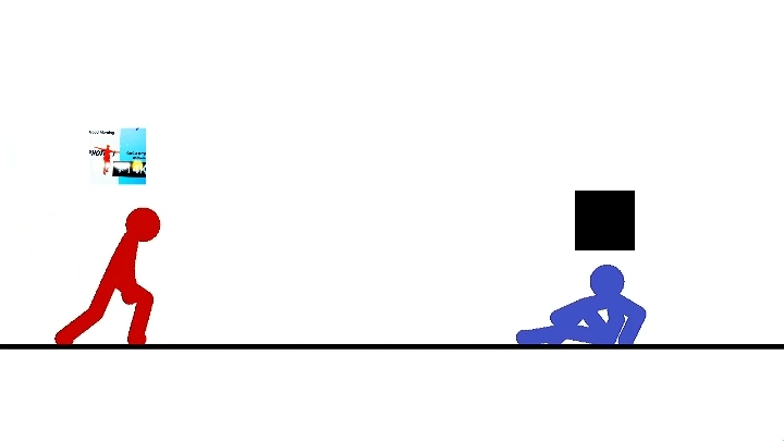 Toque e segure um cli