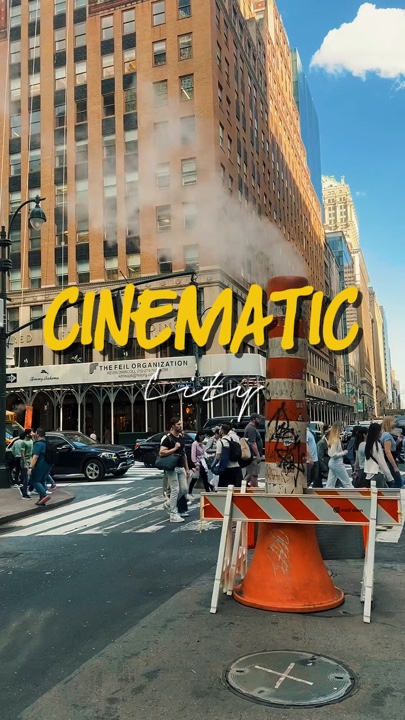 City vlog trend 