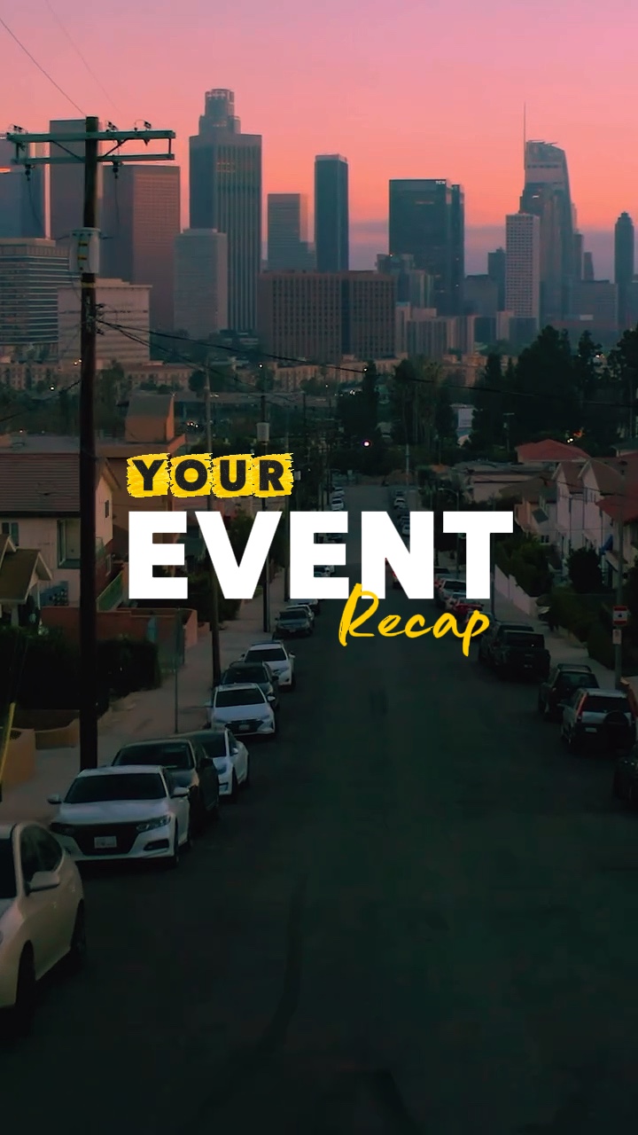 Your event recap 