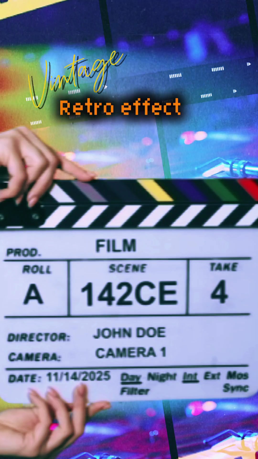 Efeito Retro Vintage