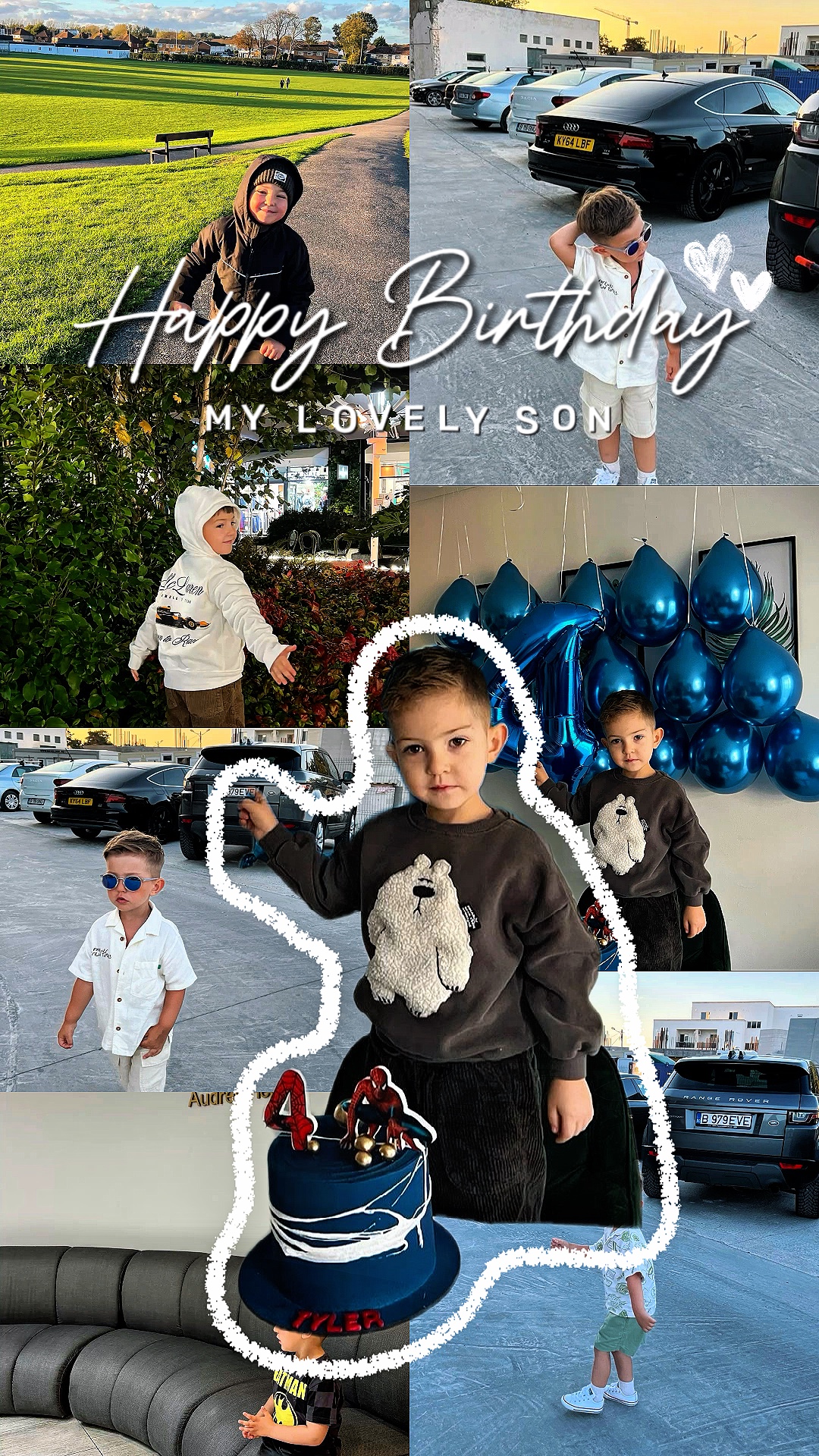 Feliz aniversário filho