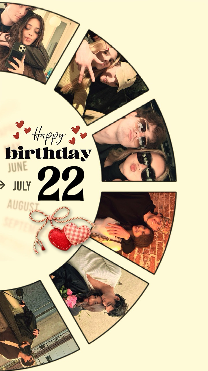 Birthday 22 july